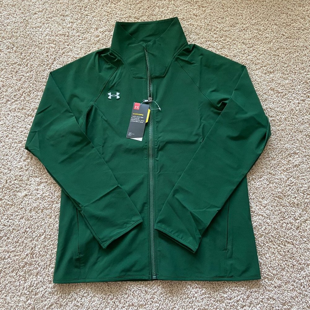 Under Armour Forest Green Full-Zip Women's Jacket